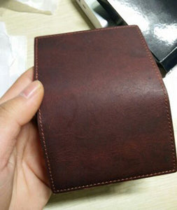 The Ultimate Genuine Leather Minimalist RFID Blocking Card Holder Wallet