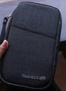 The Large Padded Travel Document Wallet
