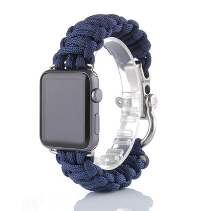 Paracord Survival Watch Band Compatible with Apple Watch Series 1, 2 and 3