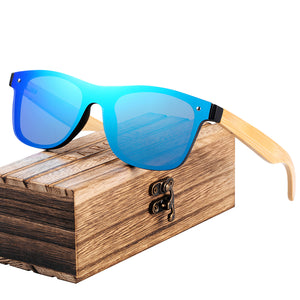 The Frontier AQUA BLUE Real Wood Shades